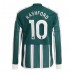 Maillot de foot Manchester United Marcus Rashford #10 Extérieur vêtements 2023-24 Manches Longues